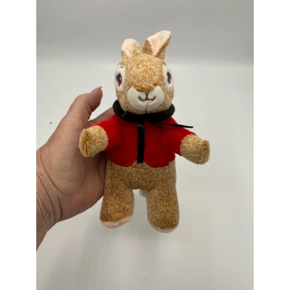 Peter Rabbit 2 Movie Plush Dan Dee Collectors Choice Brown Bunny Red Jacket 2020